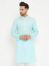 Vastramay Aqua Cotton Baap Beta Kurta